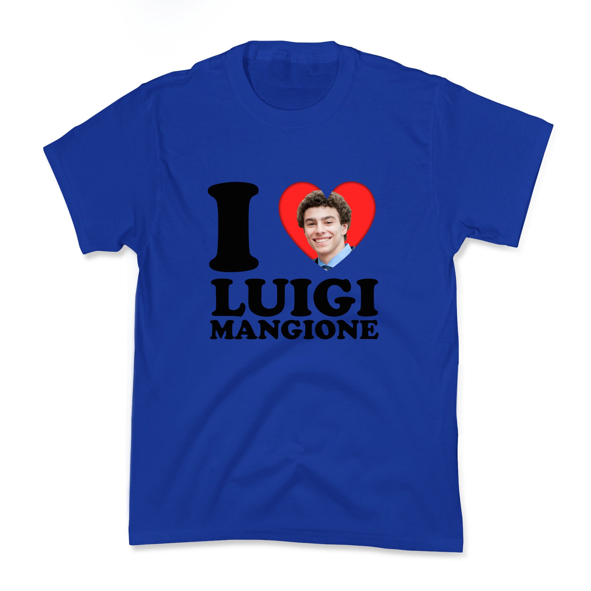I Heart Luigi Mangione Kids Tee